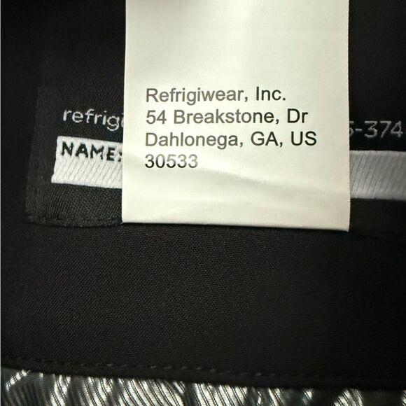 NWT RefrigiWear Softshell Insulated Work Jacket - Black, Men's Medium 0490R - Picture 10 of 11
